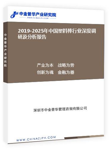 2019-2025年中國塑料棒行業(yè)深度調研及分析報告